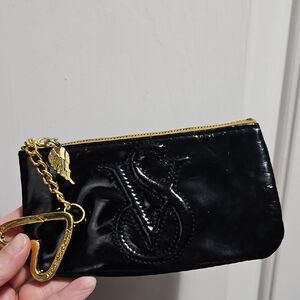 Vintage Y2K Victoria's Secret Mini Zip Up Keychain Bag Charm